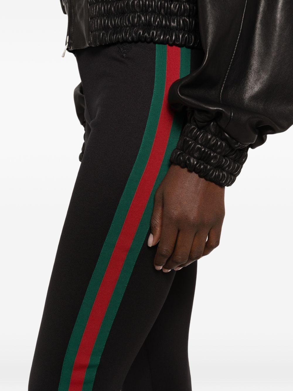 GUCCI Black Stretch Leggings Women’s Pants