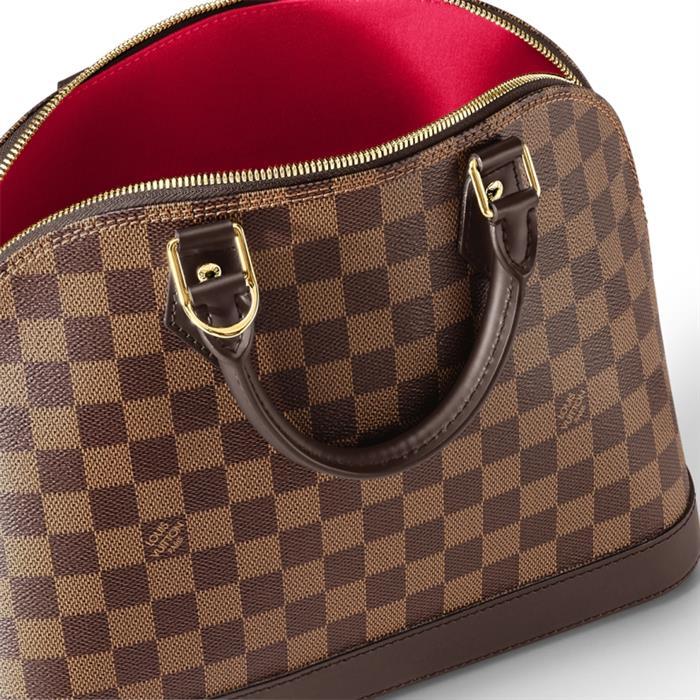 Louis Vuitton Damier Ebene Alma PM Women’s Tote Bag