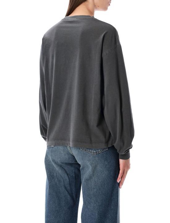 CARHARTT WIP Black Long-Sleeve Sweatshirt Women’s Cotton Top