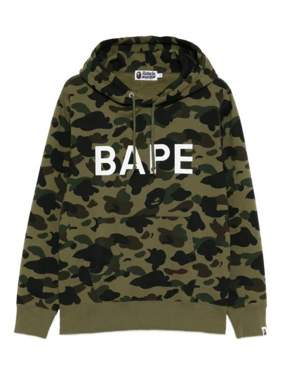 BAPE Green Pullover Hoodie Women’s Sweatshirt 001 PPL801007 MGRN