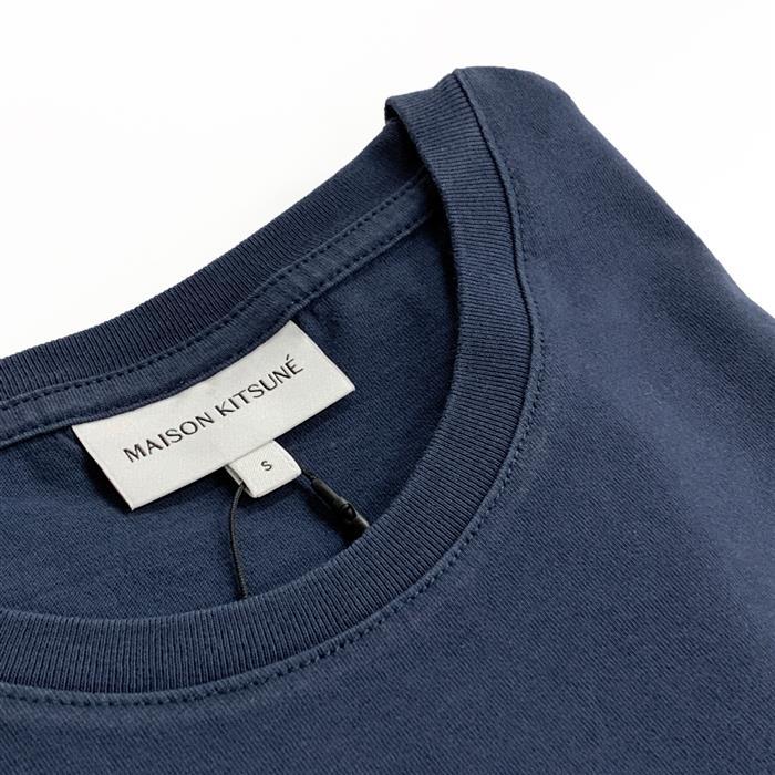 Maison Kitsune Fox Head Logo Short Sleeve T-Shirt