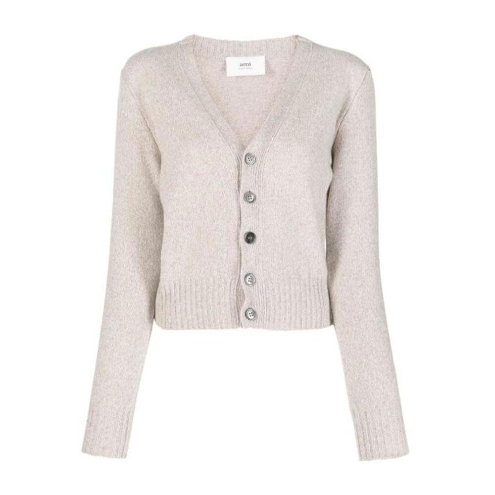 AMI Tonal Cardigan Women’s Knit