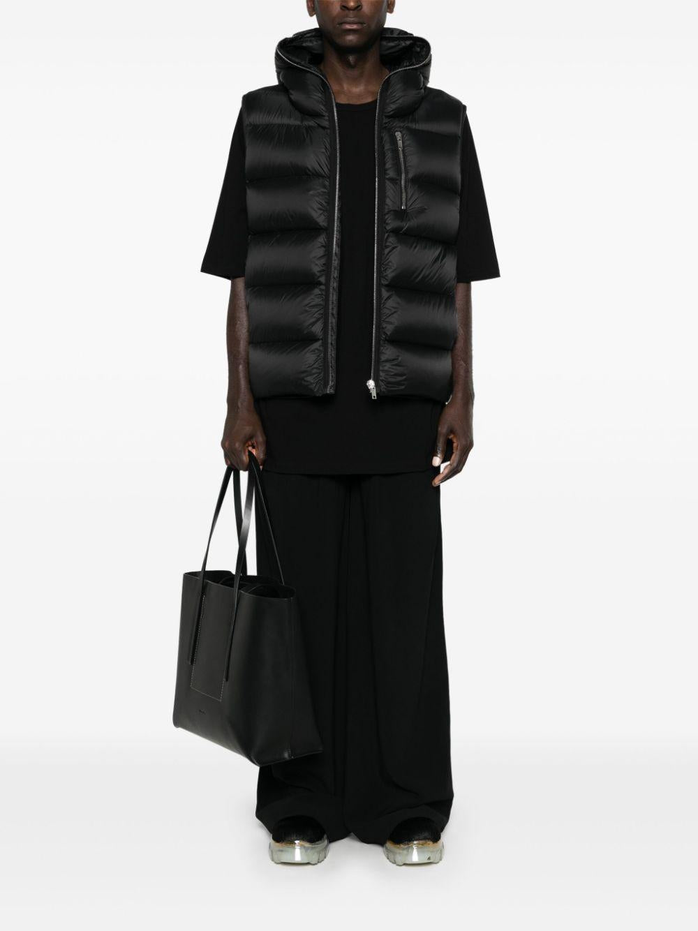 Rick Owens Sealed Down Vest Black RU02D6746 NPD4 09