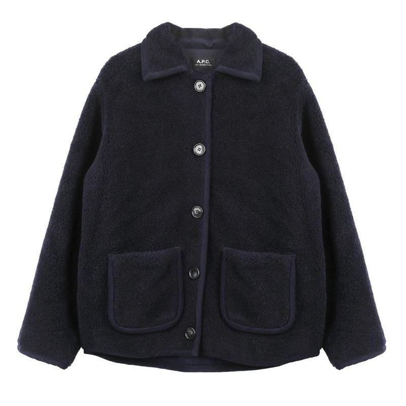 A.P.C. Estelle Double Pocket Button Wool Jacket WOARG F32035