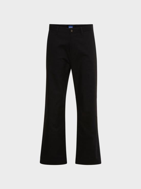 HUGO BOSS Straight Classic Pants for Men 50549708 001 BLACK DOM