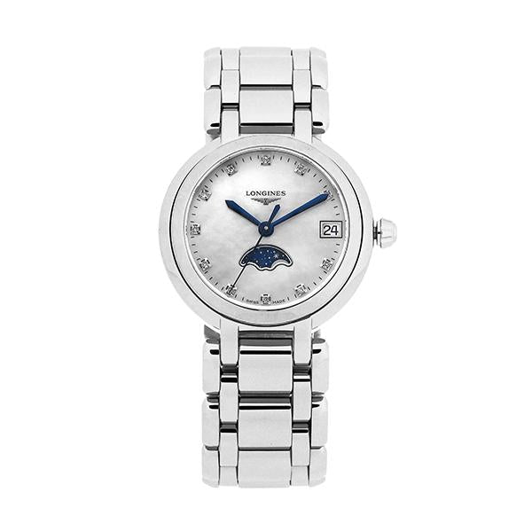 LONGINES Stainless Steel Fabric Band Women’s Watch L8 115 4 87 6