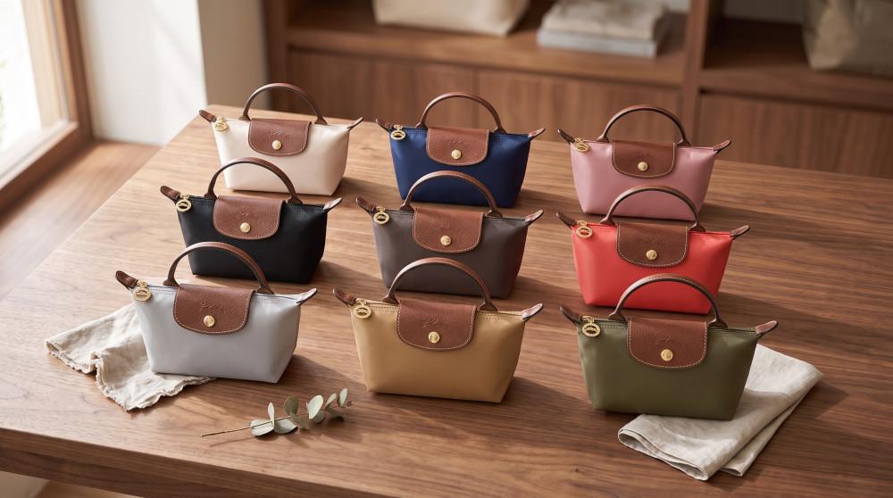 HERMES Le Pliage Original Mini Pouch Tote Bag