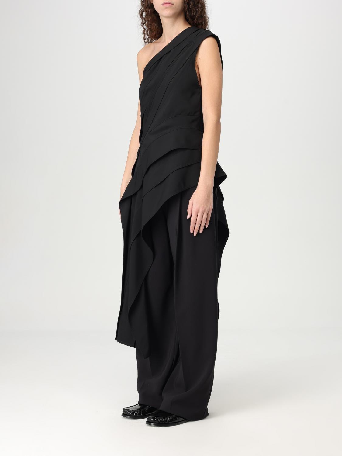 Bottega Veneta Black Silk Blouse