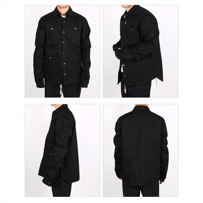 Rick Owens Darkshadow Shirt Jacket DL02B1799 HBLKJP 09