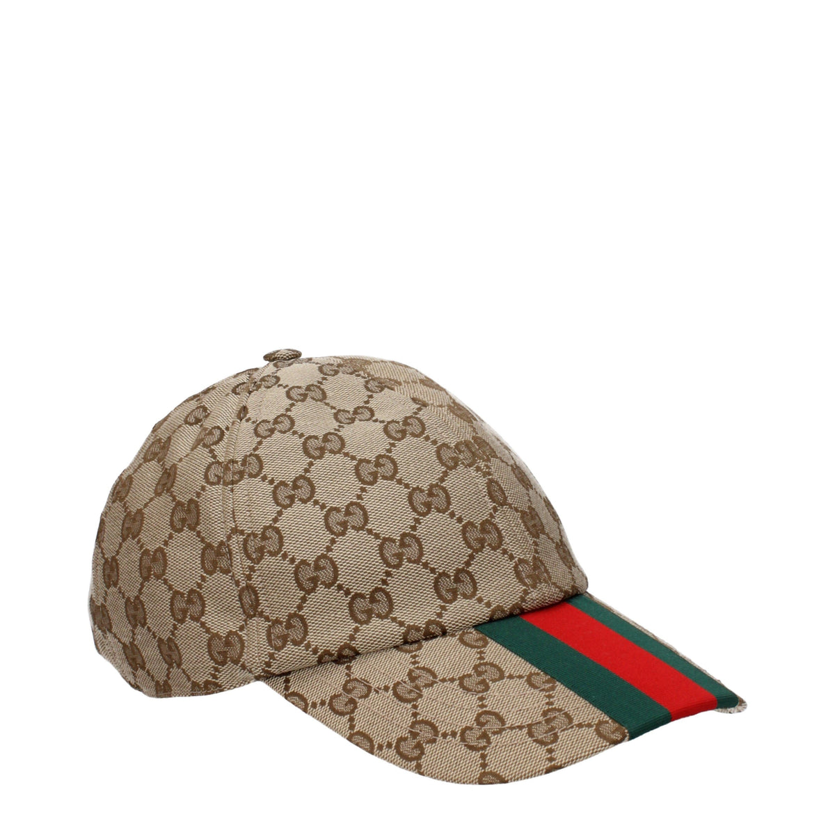 GUCCI Black Cotton Embroidered Logo Baseball Cap