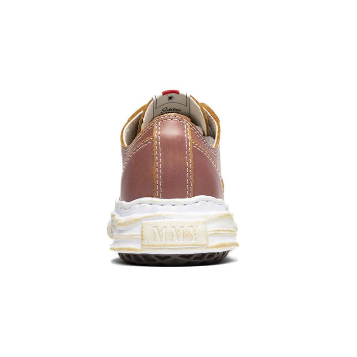 Maison Mihara Yasuhiro Hank Leather Red Unisex Low-Top Sneakers