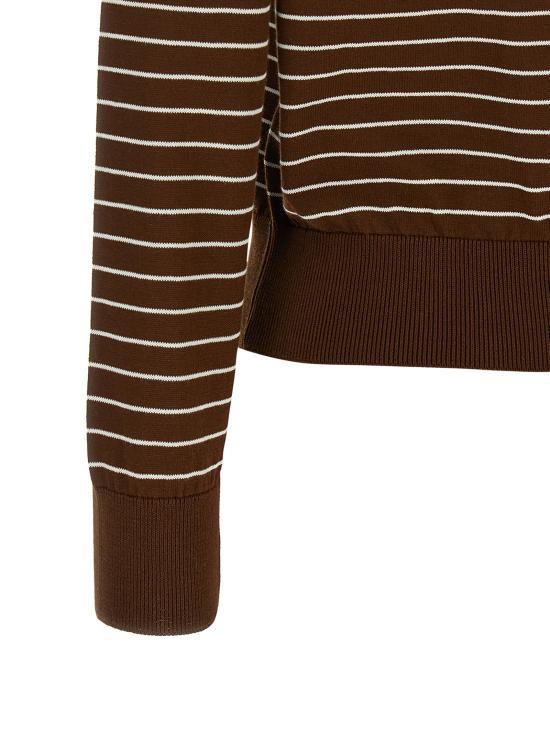 A.P.C. Brown Wool Crewneck Sweater