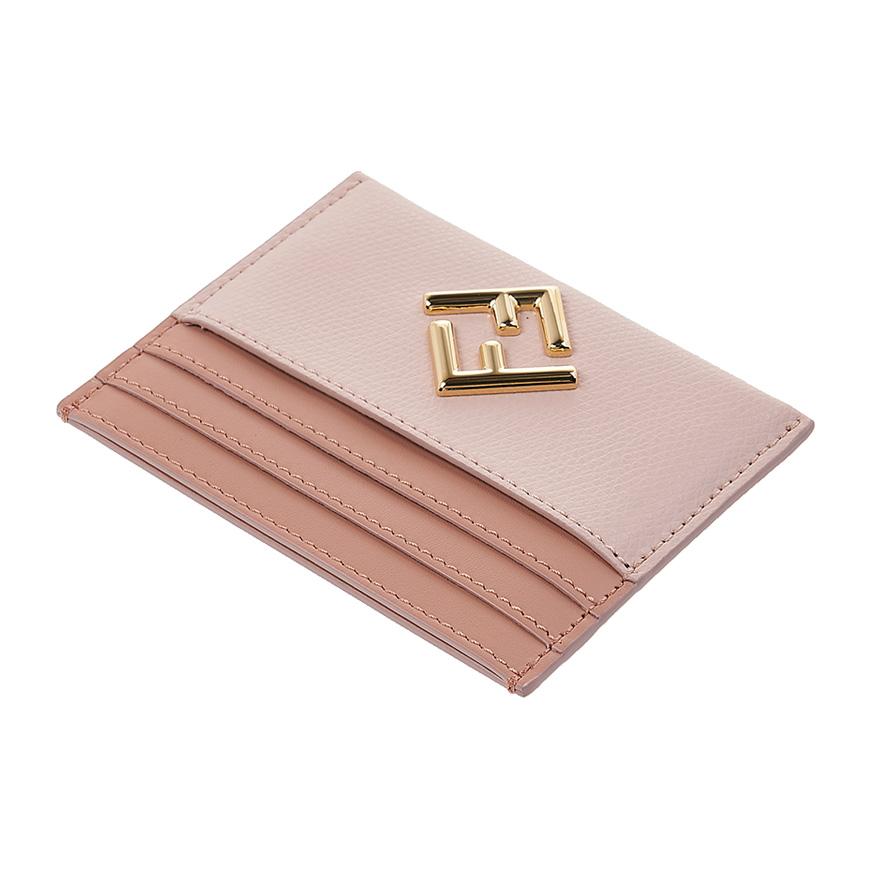 FENDI Diamond Pattern Women’s Card Holder Wallet 8M0445 ALV4 F1SO1