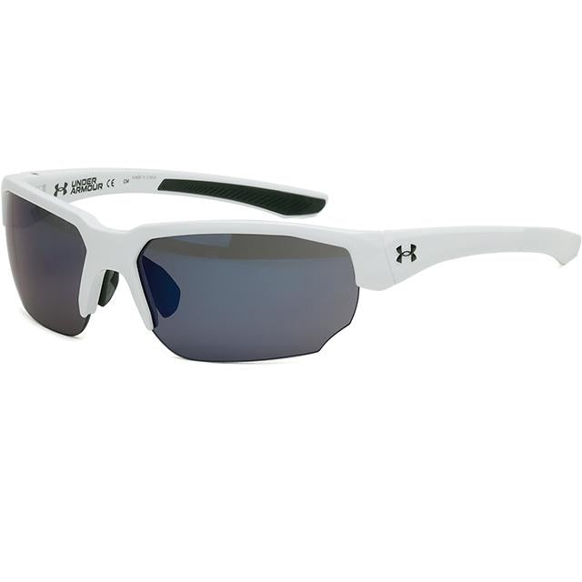 Under Armour Blue Mirror Sport Goggles Sunglasses Unisex Running UA 0012S CCPW1