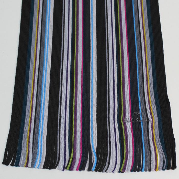 Paul Smith Unisex Wool Scarf M2A 151F N146 76