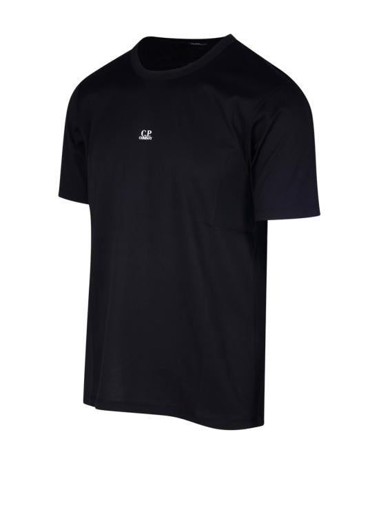 CP Company Black Short-Sleeve T-Shirt for Men 16CMTS088A006374G999