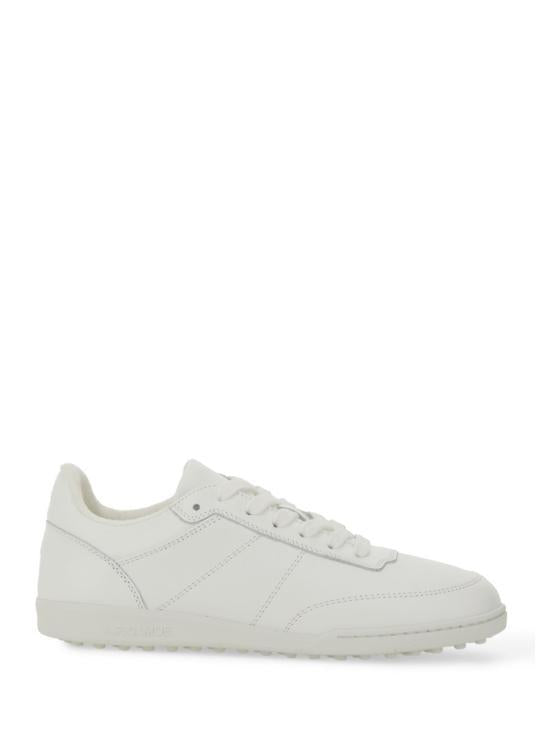 A.P.C. White Leather Low-Top Sneakers PXCBNM56146AAB WHITE DOM