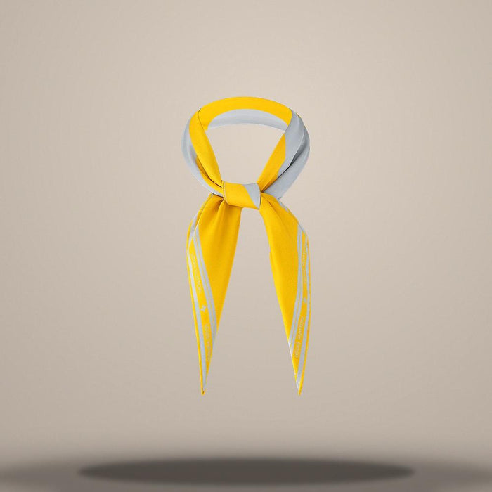 Louis Vuitton Monogram Glow Bandana Scarf Yellow M96431