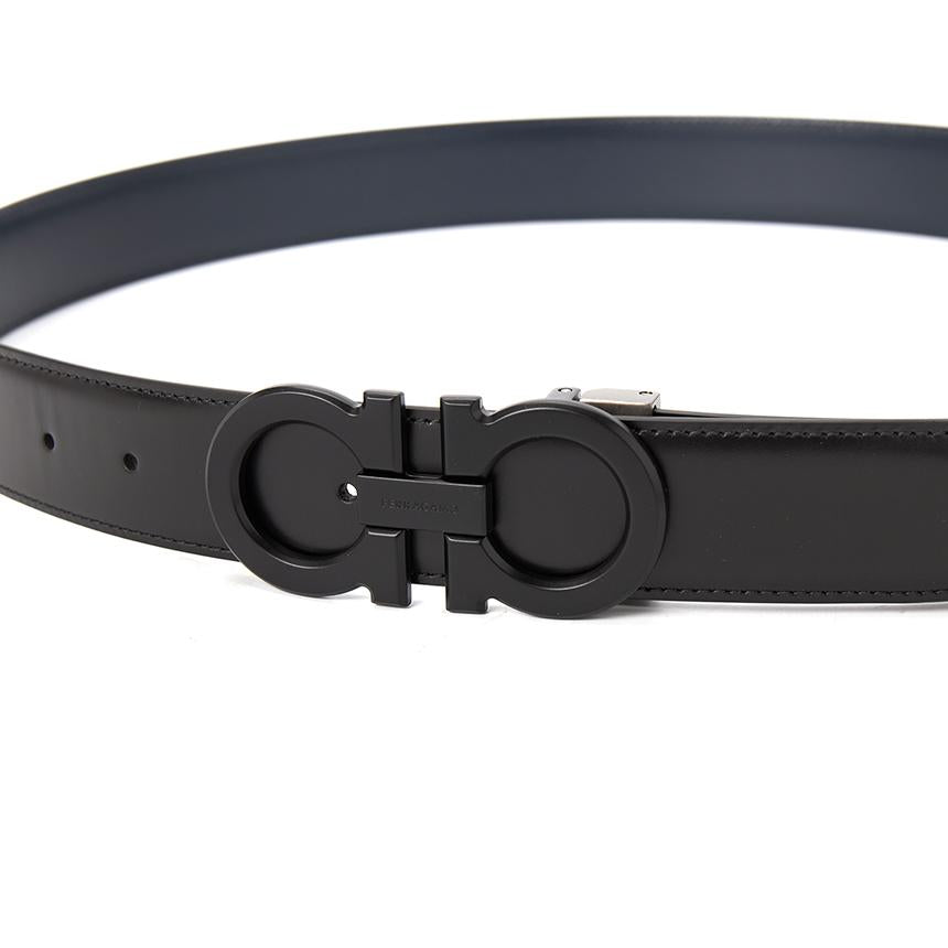 Ferragamo Gancini Reversible Men's Belt Pre-Cut 67 9710 018 0688772