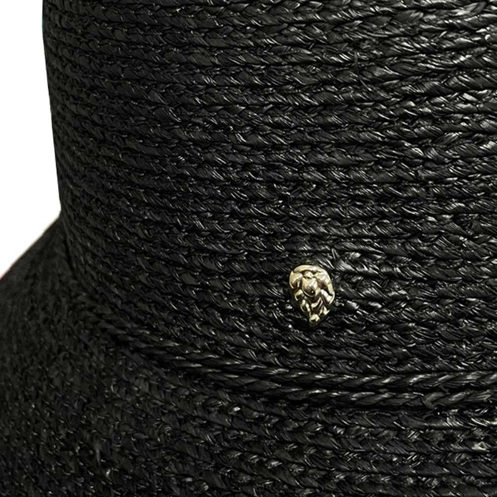 HELEN KAMINSKI Balance 6 Raffia Bucket Hat Women’s F HAT51497 VALENCE 6 CHARCOAL