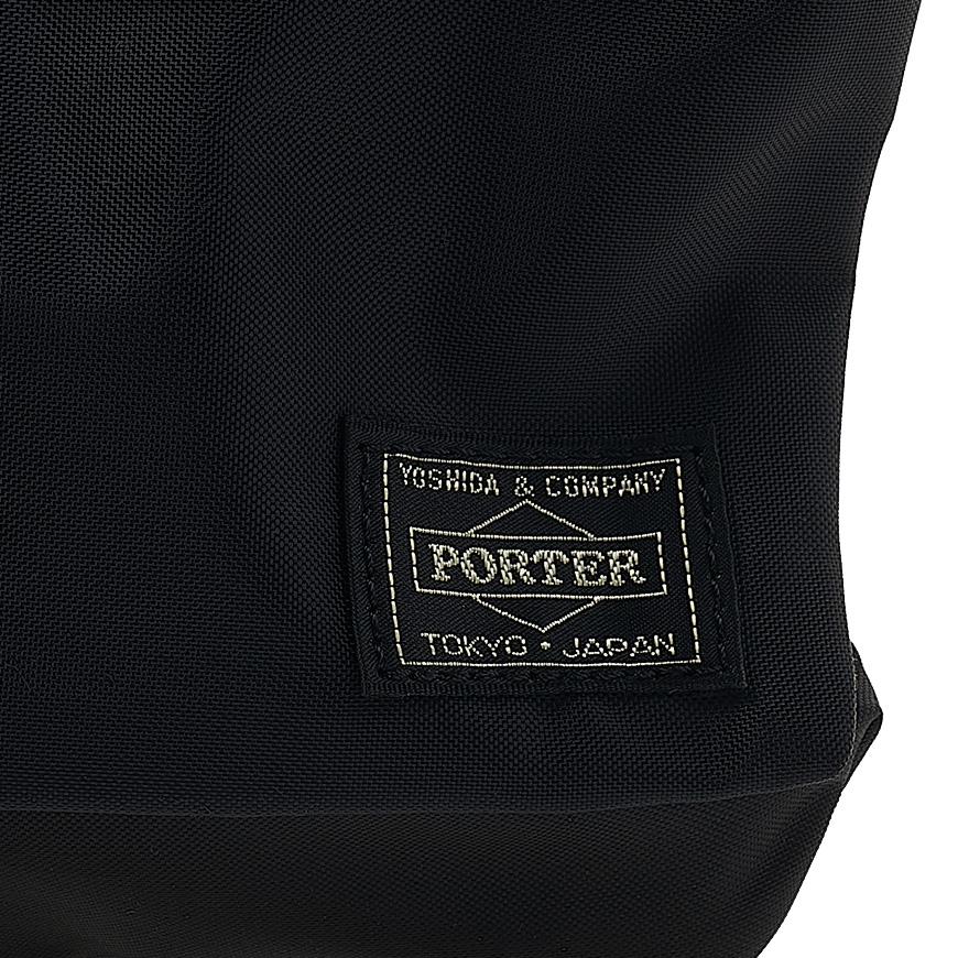 PORTER Force Shoulder Bag Unisex Black Crossbody Bag Nylon