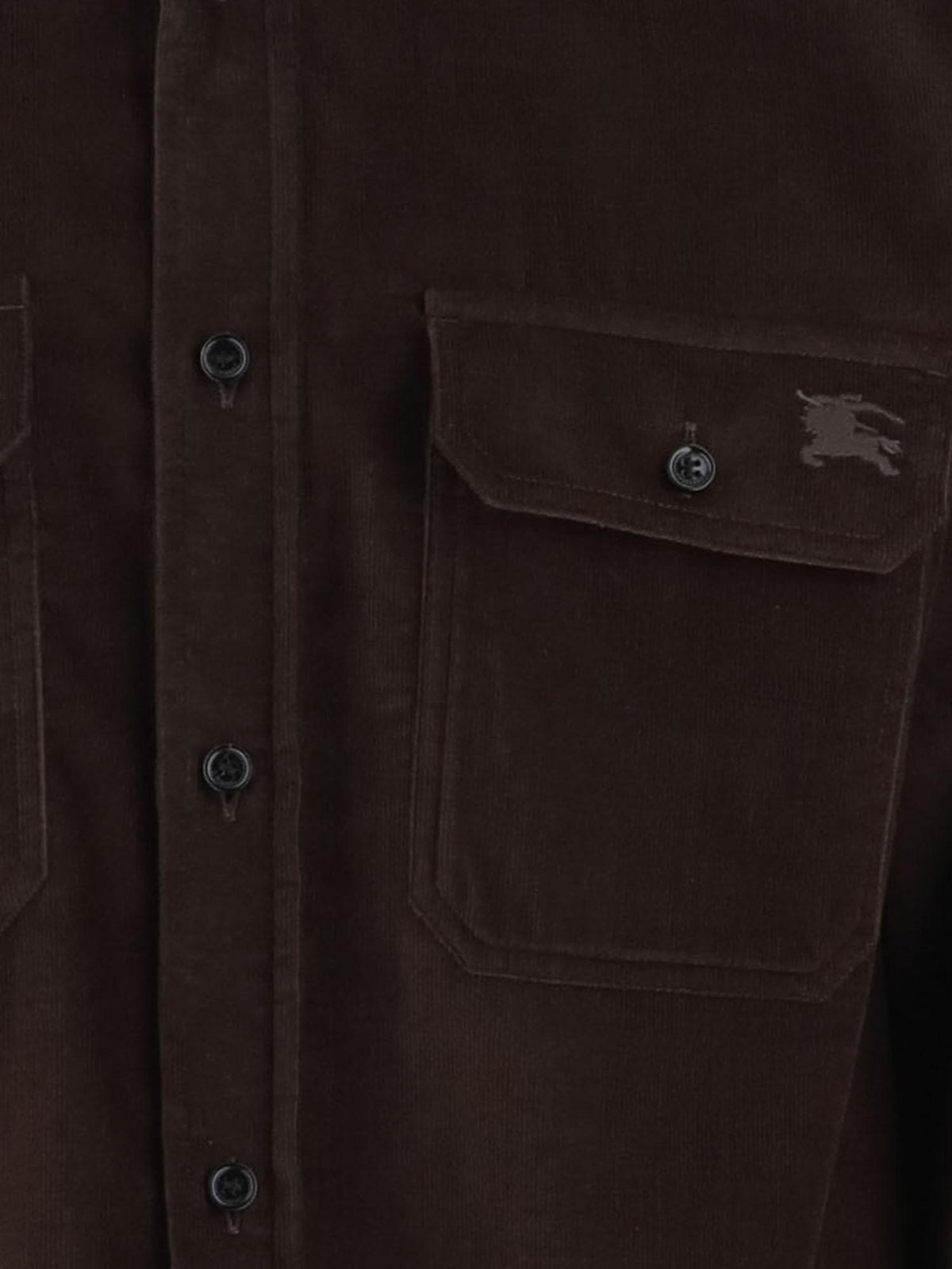 BURBERRY Chocolate Brown Long Sleeve Shirt