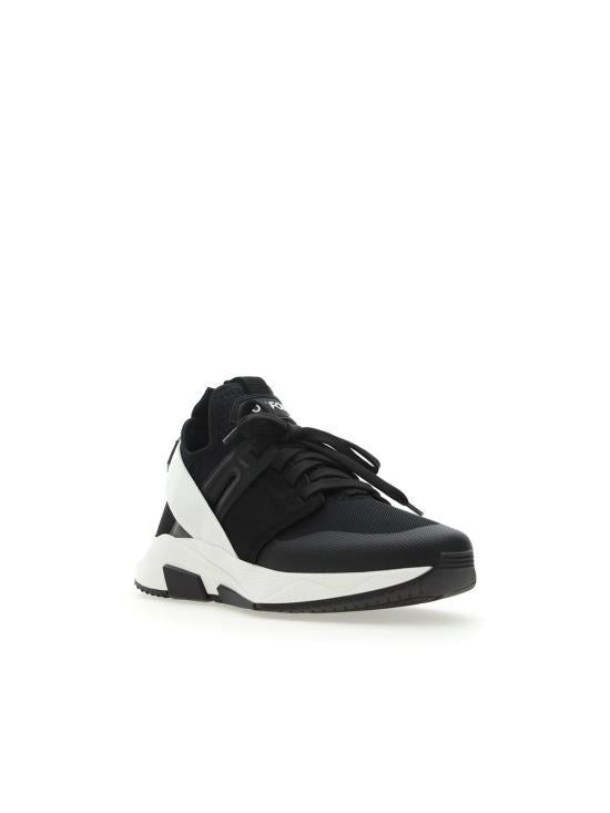 TOM FORD Leather Low-Top Sneakers White Men’s
