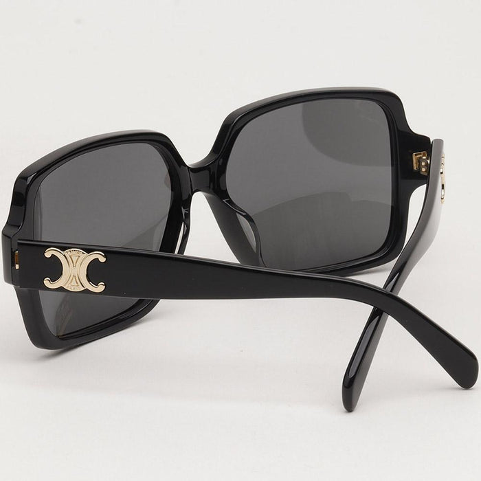 CELINE Triomphe 16 Oversized Square Acetate Unisex Sunglasses CL40316U 01A
