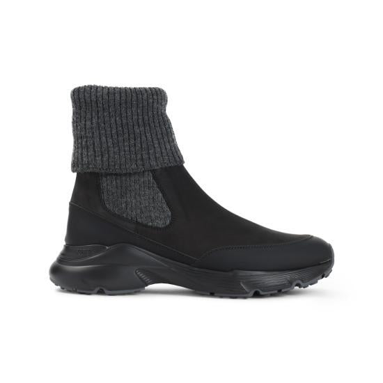 Tods Black Leather Ankle Boots XXW54C0JP30UMO YPT0 BLACK DOM