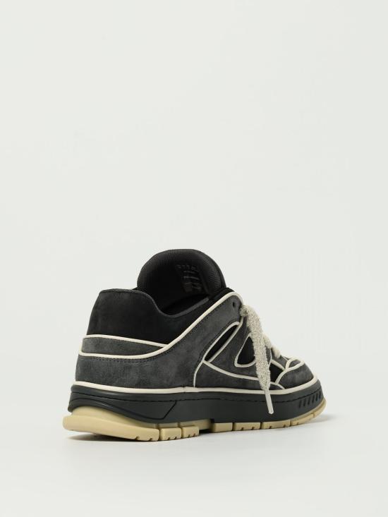 AXEL ARIGATO Black/Light Beige Leather Sneakers
