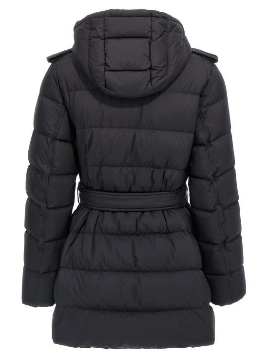 BURBERRY Black Down Puffer Jacket for Men