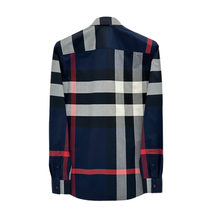 BURBERRY Bold Check Long-Sleeve Shirt 8073216 A1960