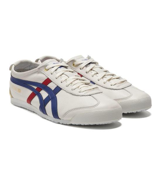 Onitsuka Tiger Men’s Low-Top Sneakers 1183C692 100 WHITE DARK BLUE DOM