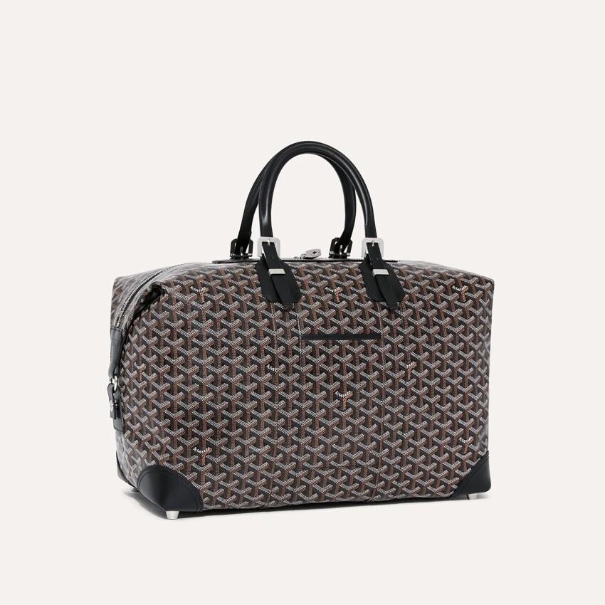 GOYARD Black Bowling 45 Unisex Clutch Bag BOWLIN 045 TY01 CL01