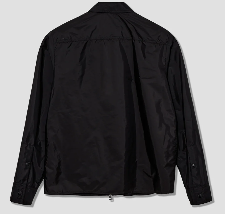 Moncler Logo Patch Nylon Zip Jacket Camcia Black K1 091 2F000 17 539ZD