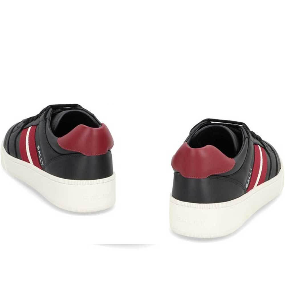 BALLY REBBY Leather Low-Top Sneakers for Men