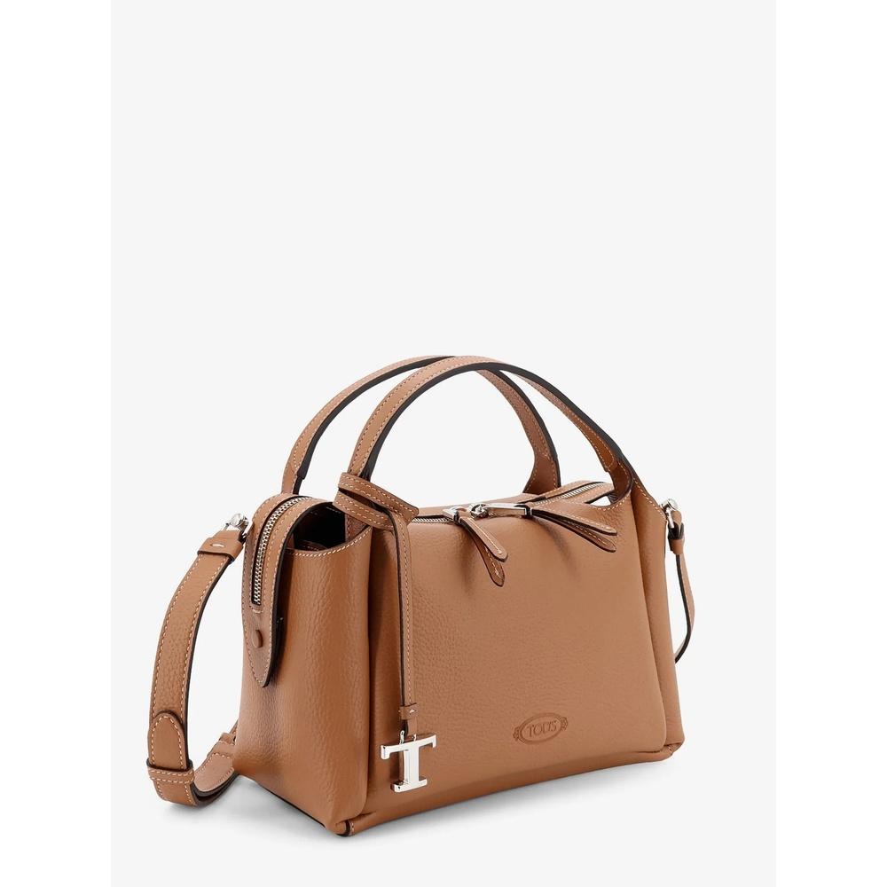 Tods T Timeless Top Handle Tote Bag S410