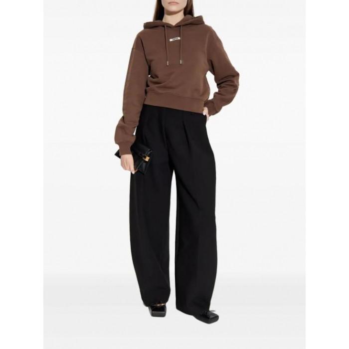 JACQUEMUS Le Gros Grain Women's Hoodie HOW00247 AJ00109 880