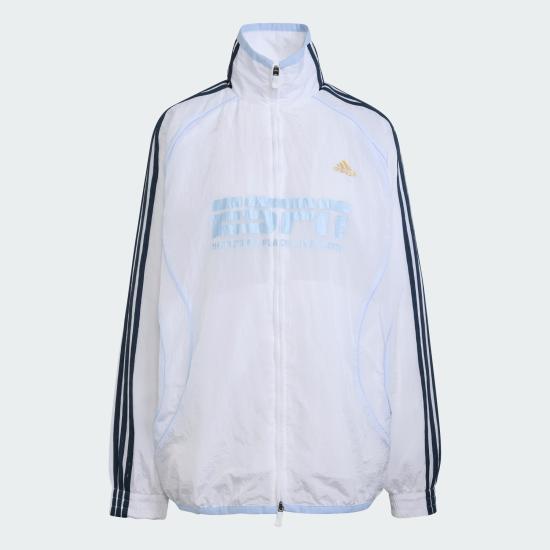 Adidas Women’s Lightweight Zip-Up Jacket KC6396 White DOM