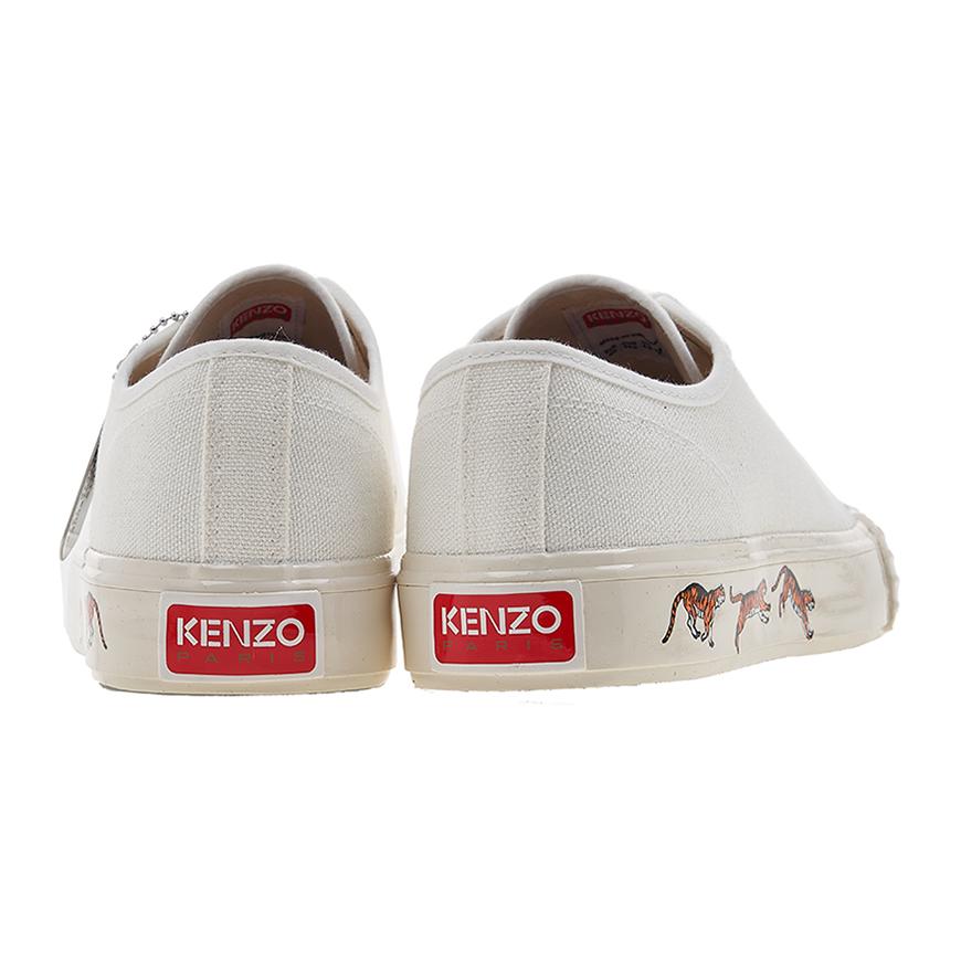 KENZO Kenzo School Low-Top Sneakers Men’s White Leather