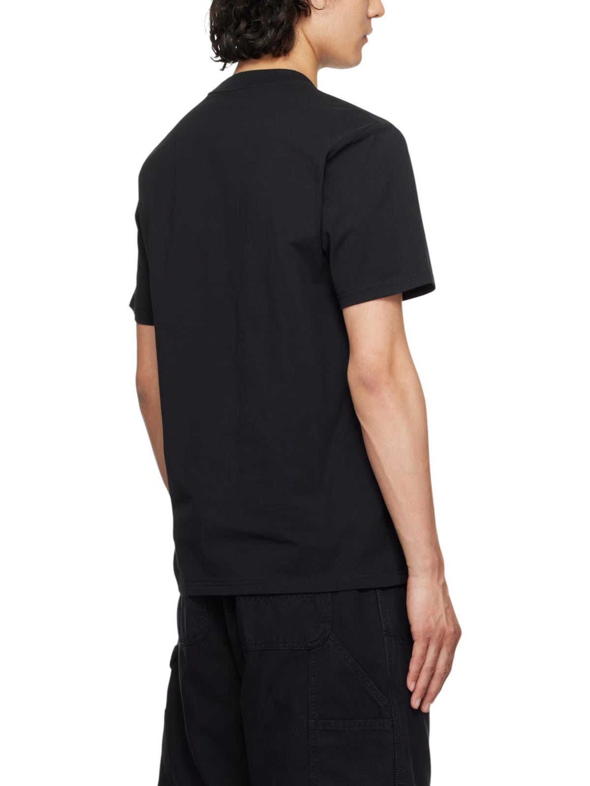 CARHARTT WIP University Script Black Short Sleeve T-Shirt I034852 0D2XX