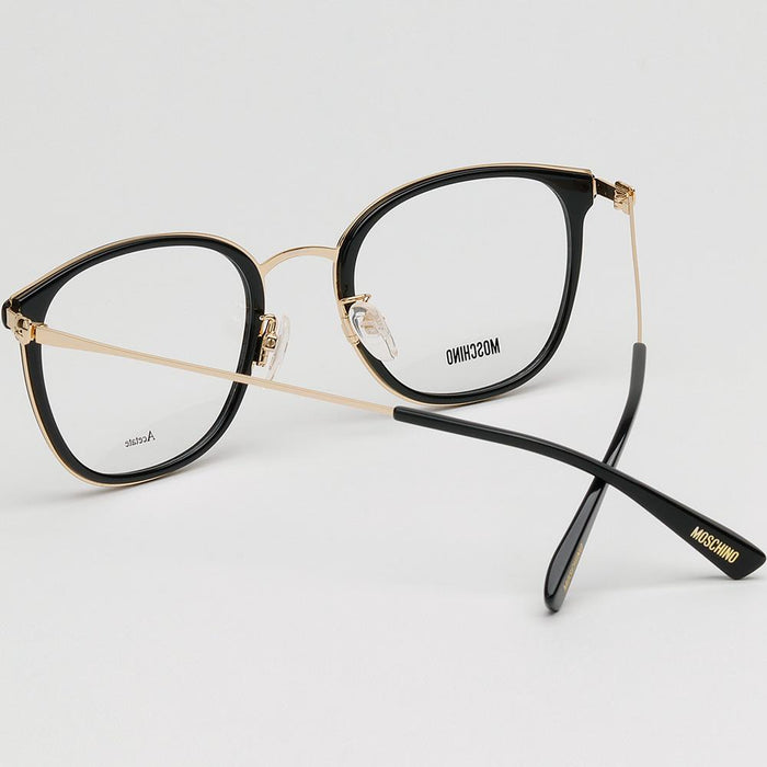 Moschino Lightweight Soltex Asian Fit Eyeglass Frames Unisex MOS590F 807