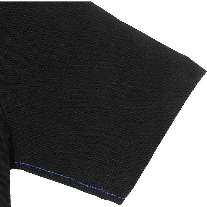 BURBERRY Men’s Relaxed Fit Black Polo Shirt