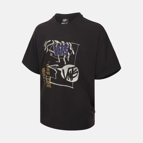 Vans Mens Short Sleeve T-Shirt VN000TKZBLK1 DOM