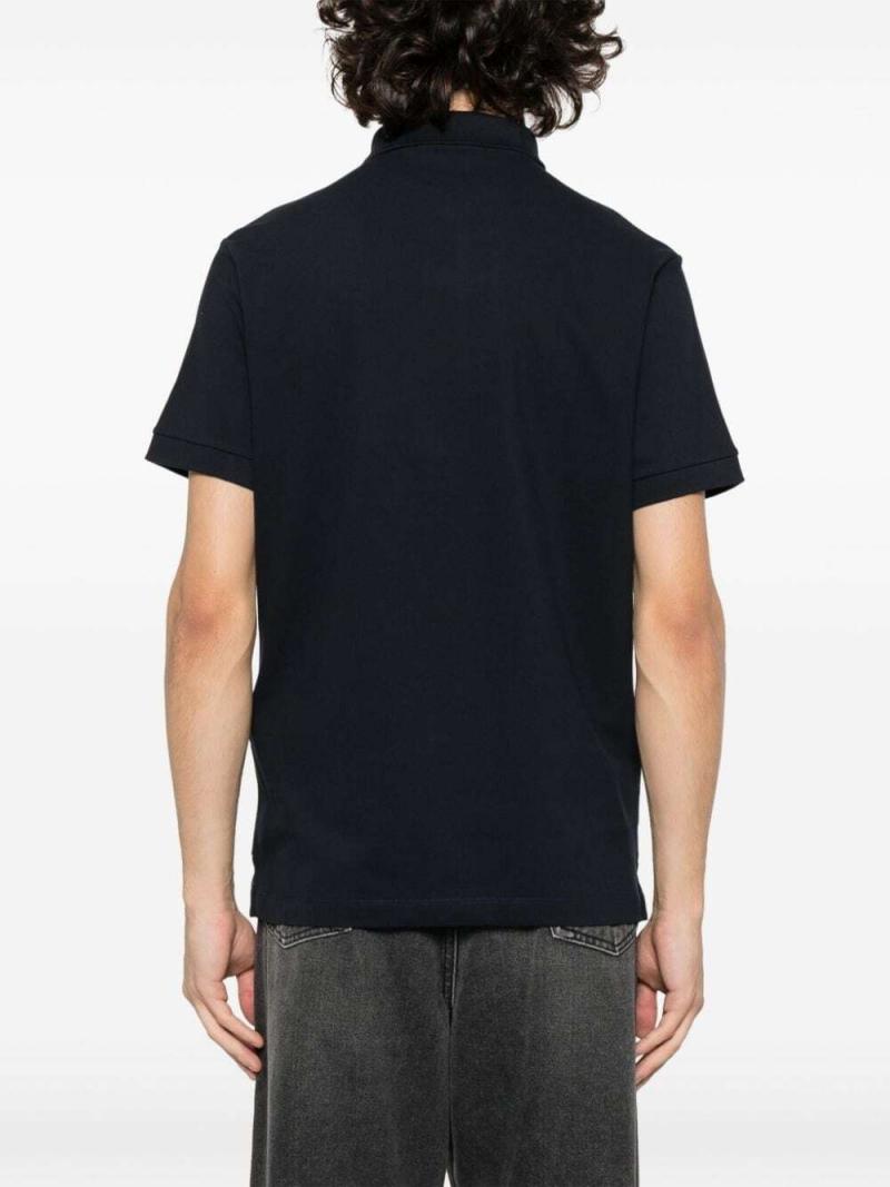 STONE ISLAND Navy Slim Fit Short Sleeve Polo Shirt