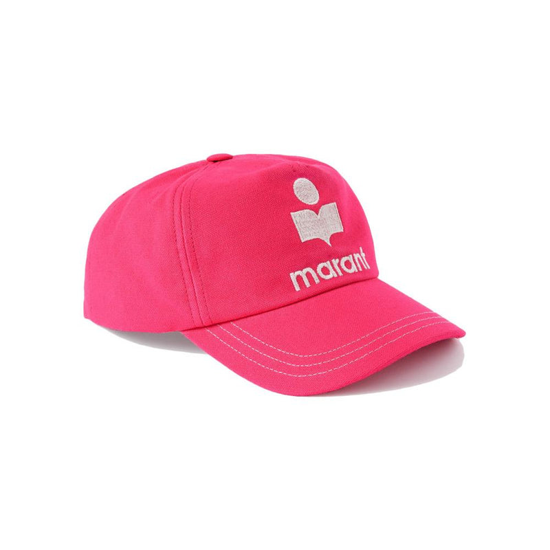 Isabel Marant Fuchsia TYRONH Logo Cap