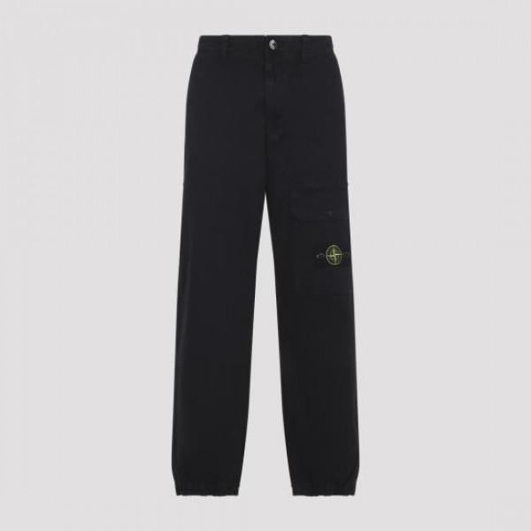 STONE ISLAND Cotton Stretch Broken Twill Classic Pants 3100010 S0004 V0129