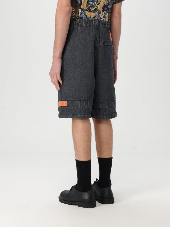 KAPITAL Black PRO Short Pants for Men K2405 SP203