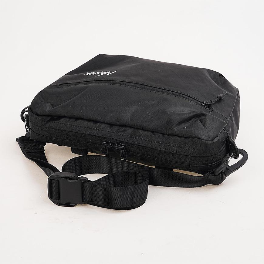 NANGA Men’s Eco Pack UR Crossbody Bag N2502 3N301Z BLK