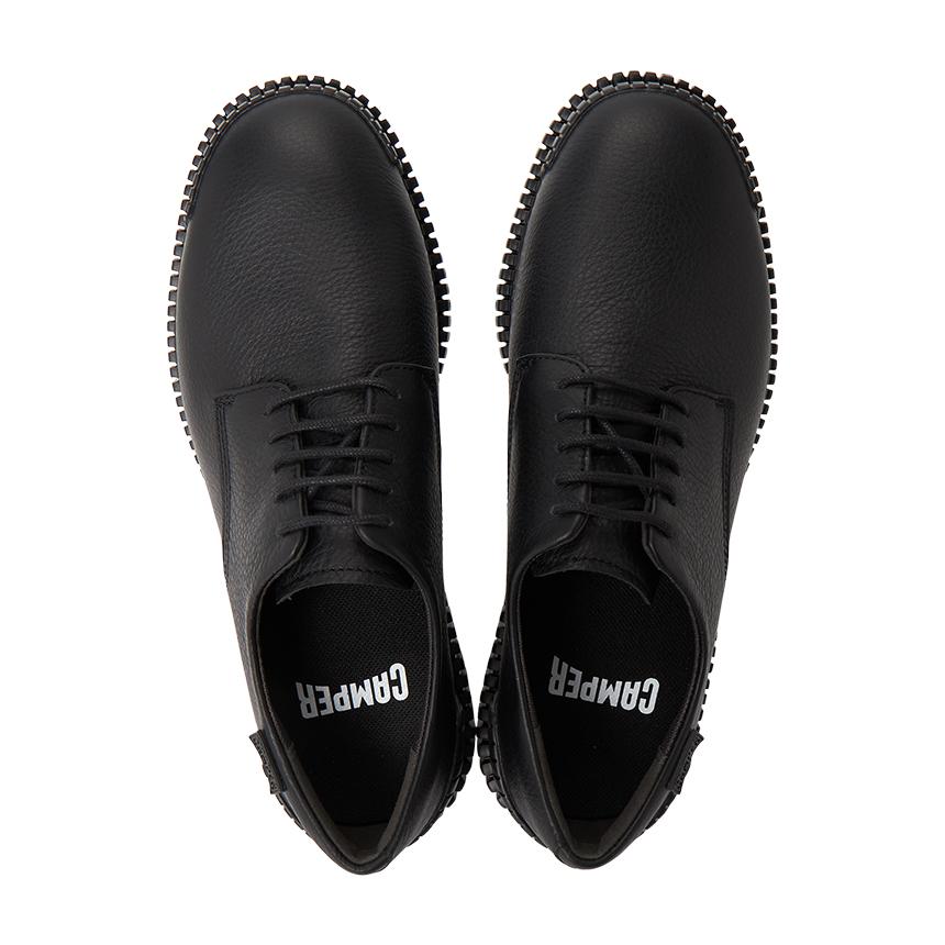 Camper PIX Men’s Leather Derby Dress Shoes K101076 001